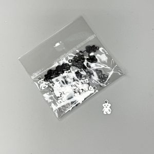 METALNI PRIVJESAK- (ČELIK/INOX)  cca50kom
