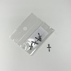 METALNI PRIVJESAK- KRIŽ (ČELIK/INOX)  5kom