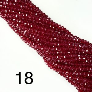 STAKLENE PERLICE  (Češki kristal - Bohemijsko staklo) 8mm