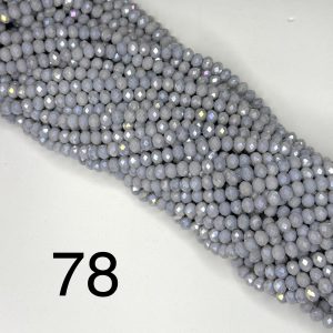 STAKLENE PERLICE  (Češki kristal - Bohemijsko staklo) 8mm